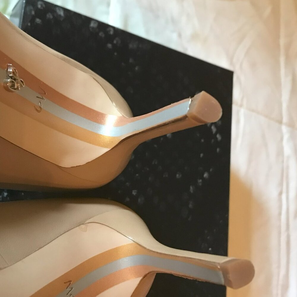 Sam Edelman Hazel Pointed Toe Pumps Wide Width - Picture 6 of 10